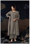 Calyn 3132 By Ganga Cotton Satin Printed Embroidery Dress Material Online Wholesale